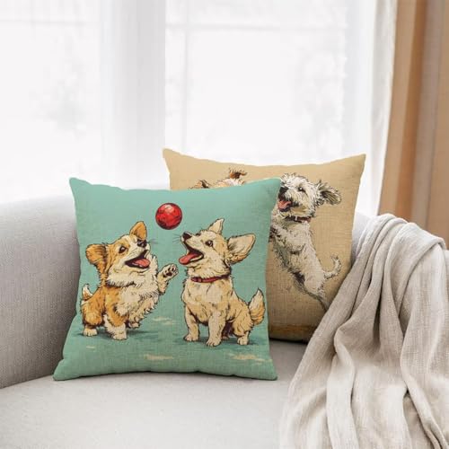 Houssons de coussin animaux imperméable et anti-taches - 3