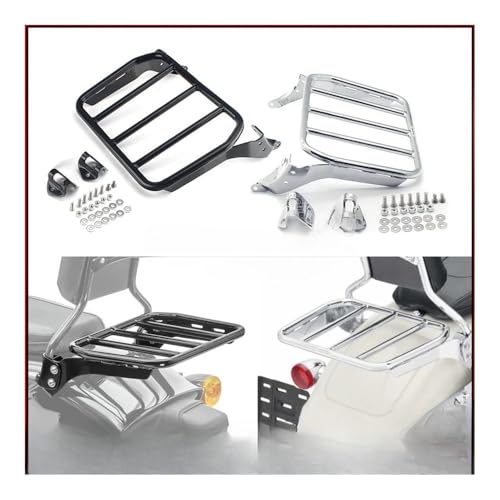 Support porte-bagages moto en acier robuste compatible Softail FXBRS 114 - 2