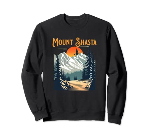Vintage Mount Shasta Souvenir Senderismo Sudadera