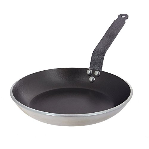 Image of De Buyer Professional 36 cm Choc 5 Aluminum Non-Stick Scratch Resistant Round Frying Pan 8480.36