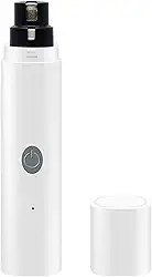 Pet Lixa de Unha Elétrica,Moedor de unhas para cães com luz LED | Aparador de unhas profissional para cães e gatos pequenos e médios tosa de patas Ngumms