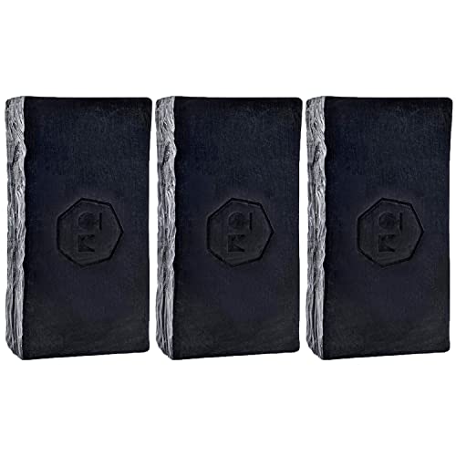 Modern ŌM Shungite Detox Bar Soap with Palo Santo | Vegan, Non-GMO Soap for All Skin Types Face and...