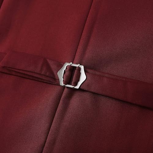 Men Suits Slim Fit 3 Pieces Sets Tuxedo Blazer Vest Pants Shawl Lapel Bow Ties for Prom Party Wedding Business Dinner4