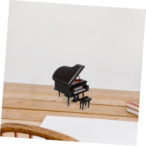Modèle mini piano miniature décoratif compact pour collectionneurs