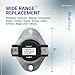BlueStars 3387134 Dryer Cycling Thermostat & 3392519 Thermal Fuse - Compatible with Whirlpool & Kenmore - Replaces PS11741405 3387139 80005 694511 WP3392519VP 306910