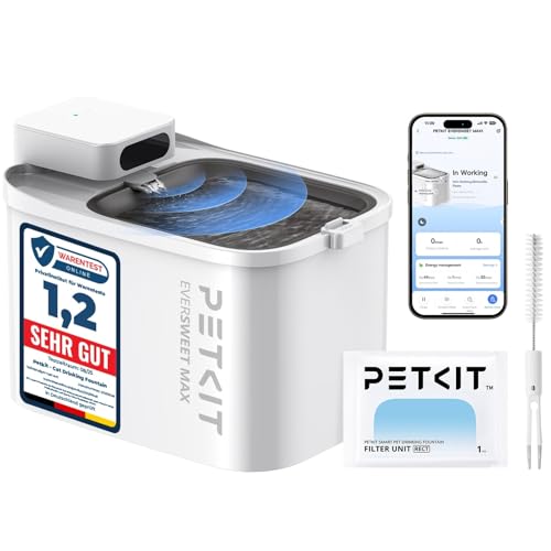 Bebedero gatos automático sin cable PETKIT EVERSWEET MAX con sensor app 3L 2
