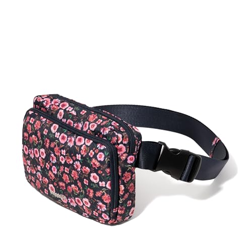 Image of Baggallini Modern Belt Bag 5x8 Travel Fanny Pack Sling Bag Waistpack w /RFID Card Holder Water-resistant Crossbody Bag