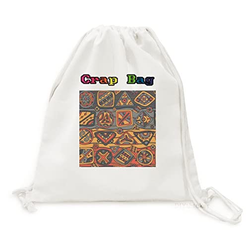 Sac à dos en toile imprimé tribal africain sac de voyage léger