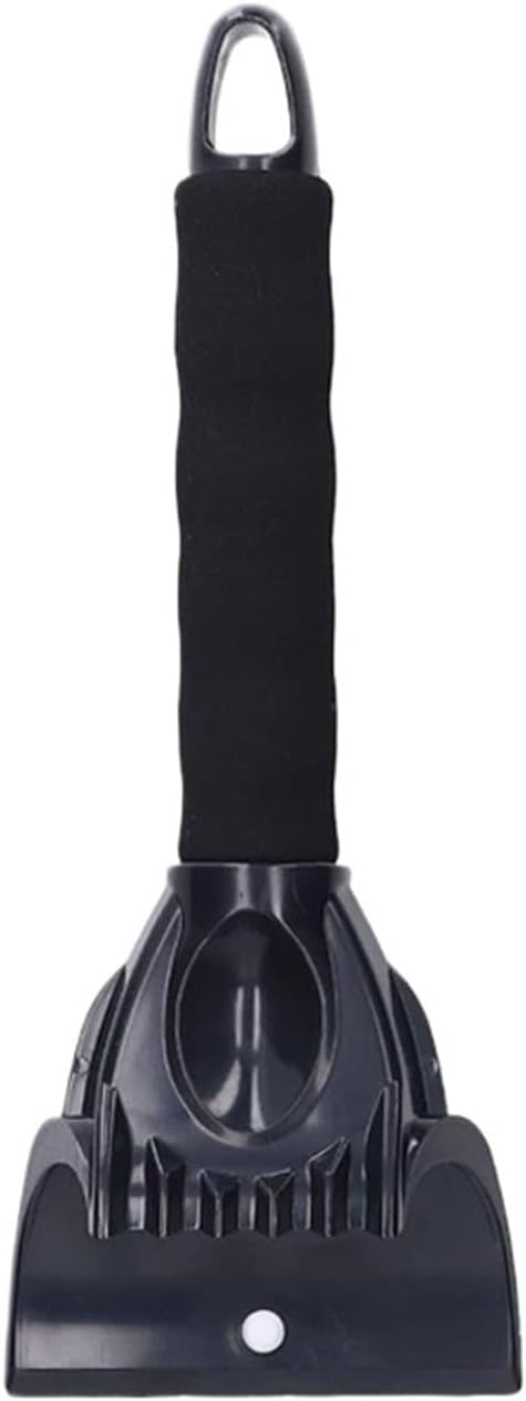 Premium Ice Scrapers for Car Windshield - Snow Scraper with Towel - Snow Ice Brush Shovel for Winter Use(Black Kit 4pcs)