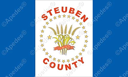 Steuben County New York Computer Tablet Decal Sticker 3x5 inches