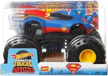Hot Wheels Monster Trucks Oversized Super Girl 1:24 Scale