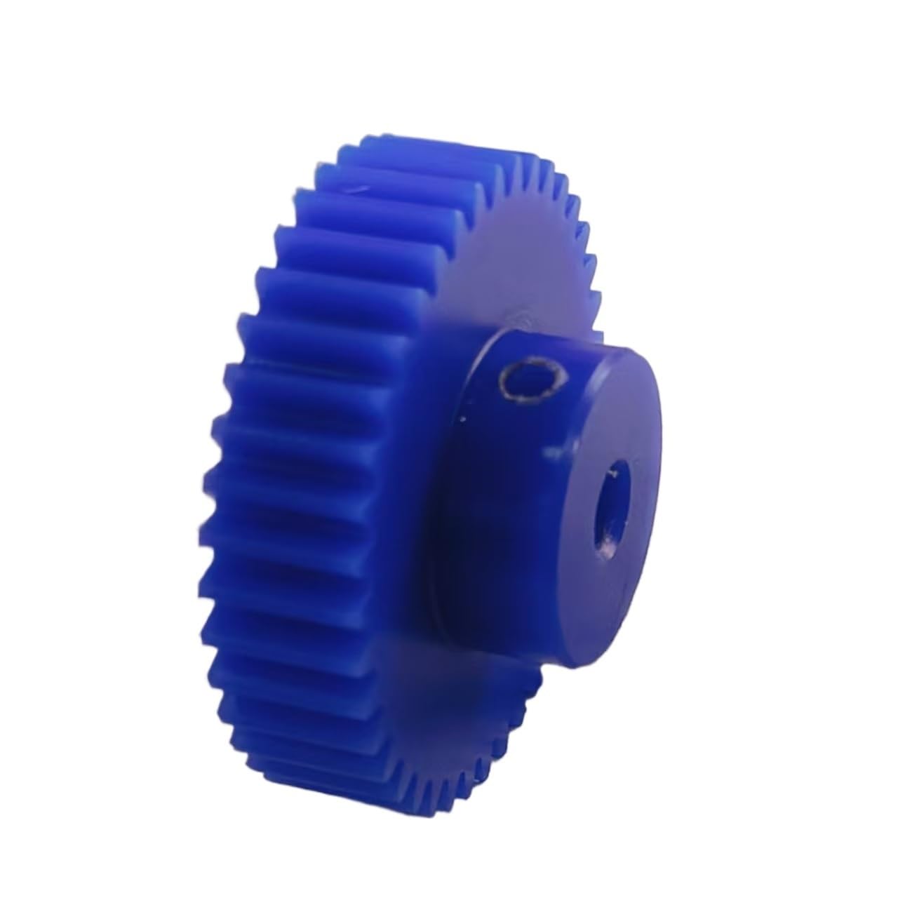 Cylindrical Drive 1pc 10mm Bore 1.25 Module Spur Gear with Step 1.25M 14T 15T 16T 18T 19 Teeth Nylon Cylindrical Gear DIY Model Motor Gear Rack Machinery(17 Teeth)