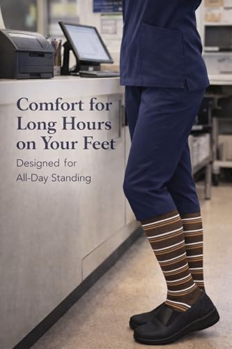 Image of Aoliks Medical Compression Socks for Women & Men, Support Knee High Socks for Running,Nurses,Travel