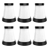 FGFHTFH Vacuum Cleaner Hepa Filter Spare Part Replacement Accessory, Compatible with Foxnovo 13KPA(6 pcs)