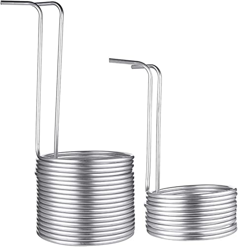 Bturyt 5 Sizes Immersion Wort Chiller Tube For Diy Home Brewing, Super Efficient Stainless Steel Wort Chiller, Home Wine Making Machine Part #TOP2