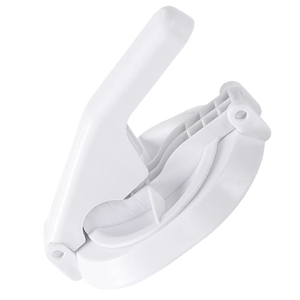 Cabilock 1pc Manual Dumpling Skin Maker Tool Easy Use Wrapper Press Mold for Quick Dumpling Preparation Comfortable Grip Design Efficient Kitchen Gadget for Homemade Random Style