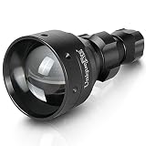 UniqueFire T67 Infrared Flashlight 940nm IR Illuminator Flashlight Lights for Night Vision Scope, Zo
