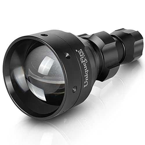 Uniquefire T67 Infrared Flashlight 940Nm Ir Illuminator Flashlight Lights For Night Vision Scope, Zoomable Infrared Torch Light 3 Mode Memory Function #TOP10