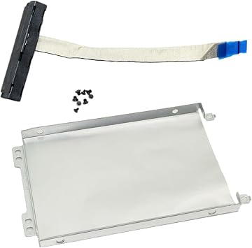 Gaming HDD Caddy Bay Hard Drive Connector & Sata Cable for Lenovo ideapad L340-15IWL 81LG L340-15IWL Touch 81LH L340-15IRH Gaming 81LK L340-17IRH Gaming 81LL 5B40S21897