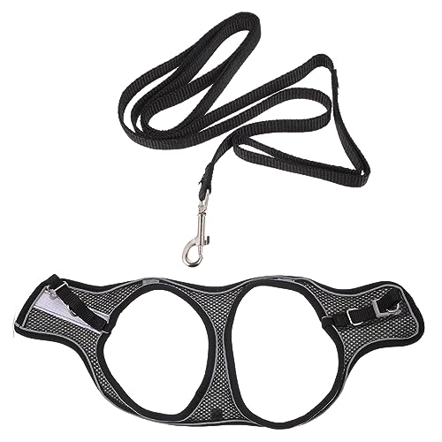 BESPORTBLE Cat Harness Leash Set Vest Traction Rope Pet Chest Strap Night-Safe Pet Supplies