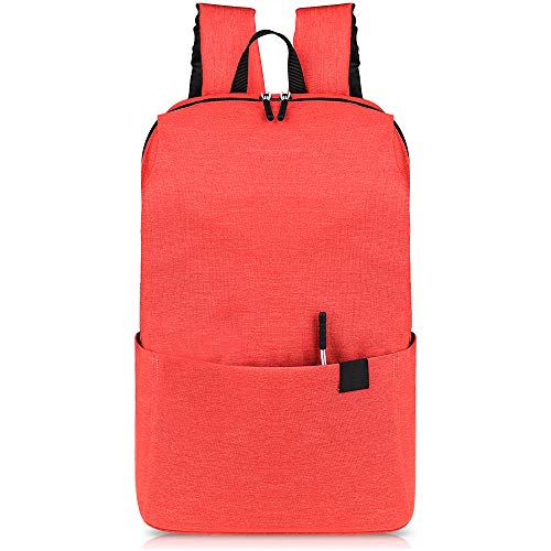 Image of School Backpack,Casual Laptop Bag for Men Women Boys Girls /Office School Day Pack Bag(Red)