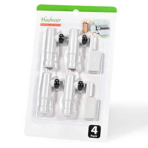 Hadwoer Pen Adapter Set compatible with Cricut Explore Air 2/ Air 3/ Maker/Maker 3 4PCS Pen Holders Set Compatible with All Pens Less Than 0.48 inch in Diameter
