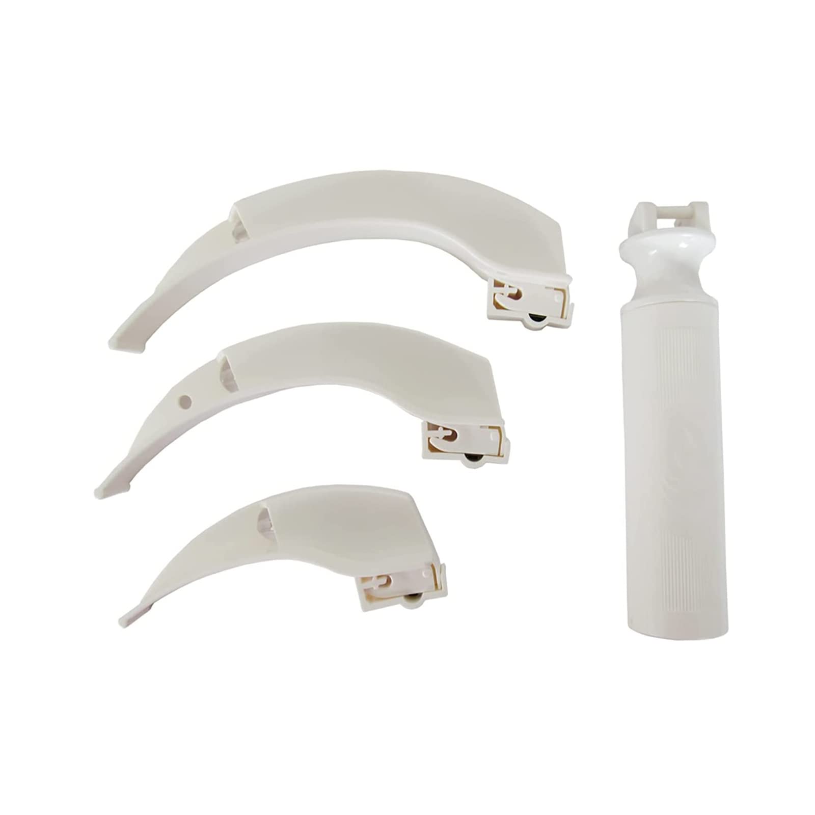 Amazon.co.jp: DJLOOKK 麻酔喉頭鏡、セット救助窒息用喉頭鏡ハンドル