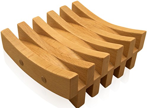 Soap Club Handmade Natural Beechwood Soap Dish