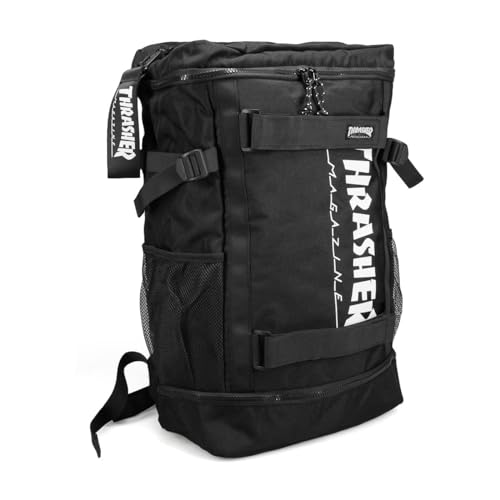 [Zu] THRASHER XbV[ XNGAbN fB[X obNpbN e fCpbN 30l @ TCY sobO r1930 BLACK(ubN)