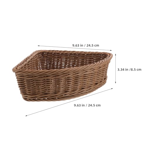 Organizador triangular Cabilock de 2 piezas con diseño ahorrador de espacio para esquinas 3