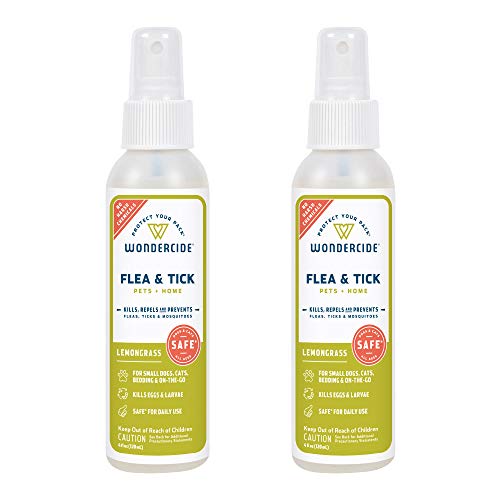 Wondercide - Flea, Tick and Mosquito Spray for Dogs, Cats, and Home - Flea and Tick Killer, Control, Prevention…