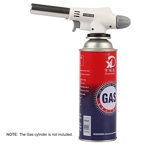 KKmoon Cozinhar Tocha De Gás De Cozinha Queimador De Maçarico Culinária Tocha De Butano Para Doces S