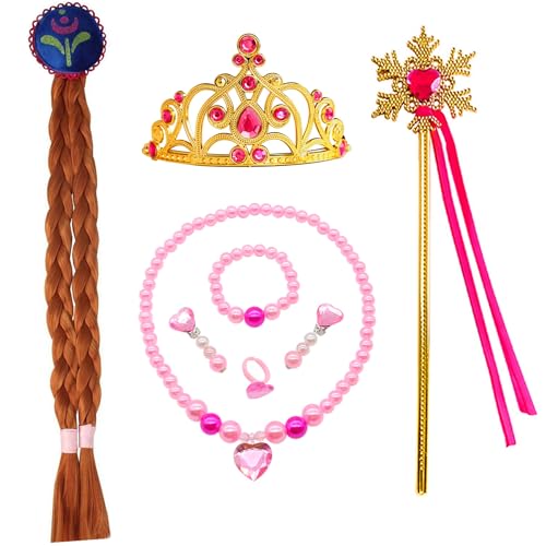 Disfraz Princess Anna para Niñas con accesorios miniatura 7