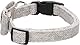 Flamingo Hund Halsband mit Schleife Nelson Grau S 30-45cm 15mm