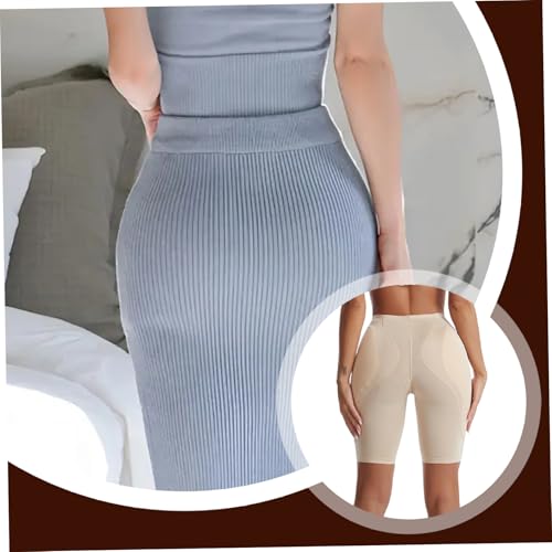 Modelador de levantamento de bumbum, modelador sem costura com controle de barriga com enchimento de