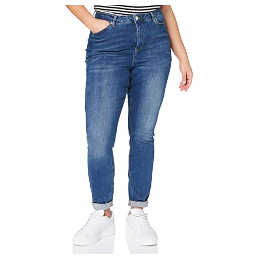 Vero Moda dam VMLORA HW SS MB WASH K kurva NOOS jeans