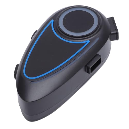 GOWENIC Fone de Ouvido Bluetooth de Capacete de Motocicleta, Alto -falantes de 40 Mm de Estéreo HiFi, Resposta Automática, Controle de Voz, Redução de Ruído, Prova de água IP65
