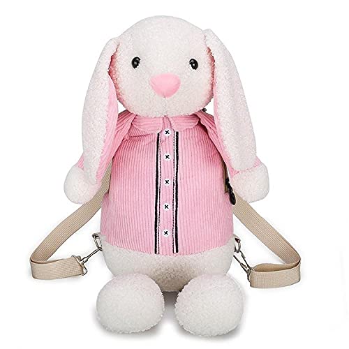 Sac à dos pour enfants - Style animal - Sac d'école mignon - Sac à dos créatif - Pour filles et garçons - Pour enfants de 2 à 6 ans - Rose - Taille unique Cover
