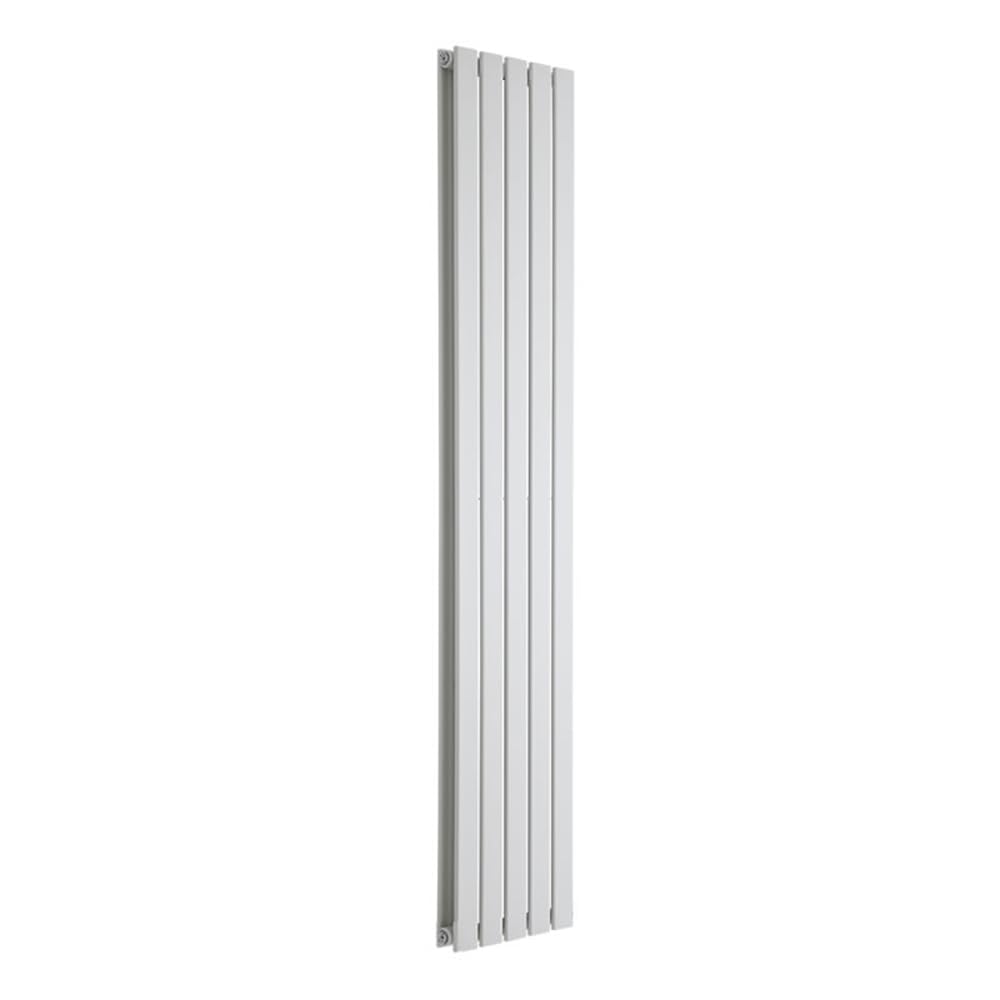 Milano White Sterling Arlie Double Flat Panel Vertical Radiator - 1750 X 350Mm