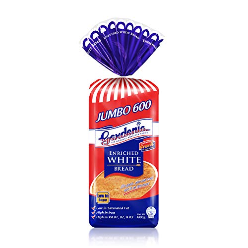 Gardenia Jumbo Enriched White Bread 600g
