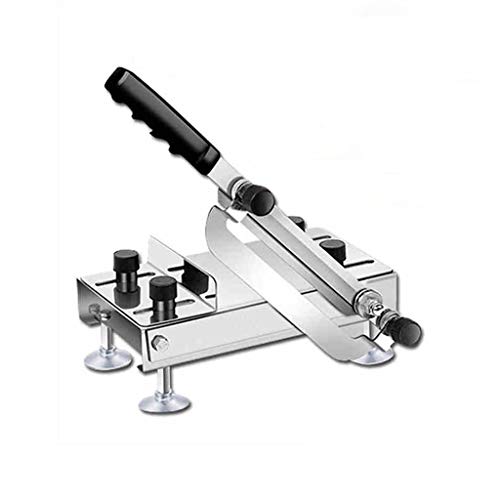 ZWB Allesschneider Edelstahl Manuelle Gemüseschneidemaschine Gefrorenes Rindfleisch Hammelrollenschneidemaschine Cutter…