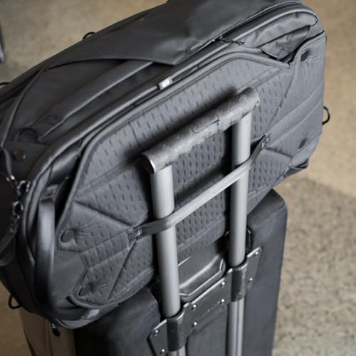 Peak Design Travel Backpack 45L, Black, Expandable 35-45L Design, Rear and Top Access, Weatherproof Shell, Laptop Sleeve, Ideal for Travel or Everyday Carry, Versatile Backpack for Men and Women - Image 7