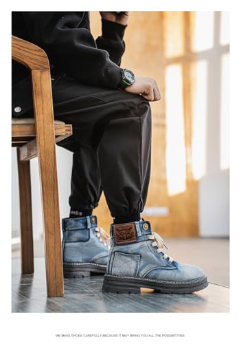 Men's Casual Work Boots - Durable Construction, All-Day Comfort, Slip-Resistant Sole for Work | Outdoor Activities3