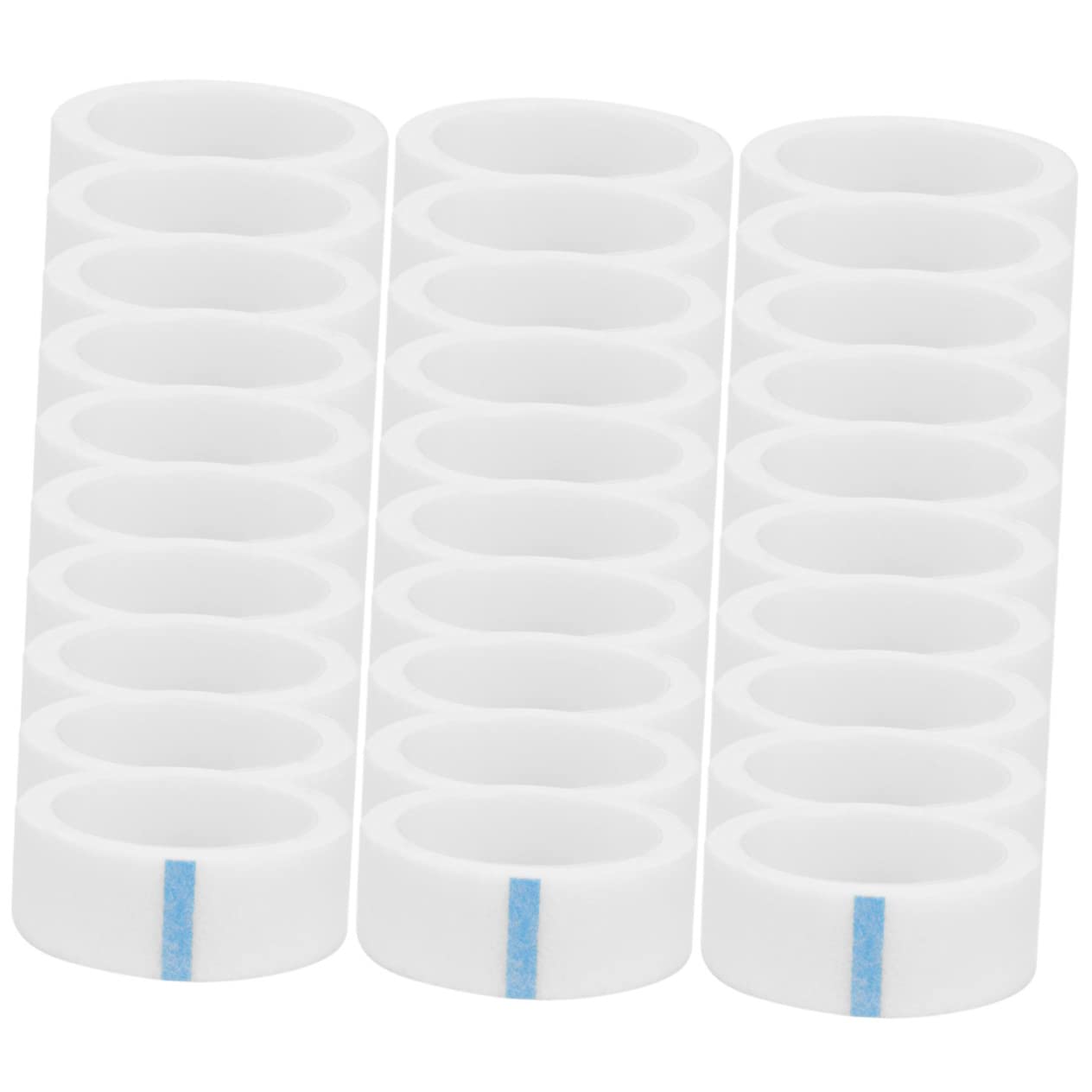 POPETPOP 40 Rollos cinta colorida extensiones de pestañas suministros cinta de extensión de pestañas suministros de extensión de pestañas respirable cinta adhesiva extender tela no tejida