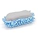 Car Wash Mitt with Chenille Scrubber Back & Microfiber Sponge - Safe for Car Paint & Windows - Hand Wash Glove for Auto Detailing, Household Cleaning (Blue, 1 Piece)