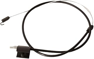 Eopzol 12389 Snowblower Clutch Cable Replacement for Rotary Fits for MTD Cub Cadet 746-04091 946-04091 100 200 Single Stage Snow Blowers 2002-2005, Cable Length 44
