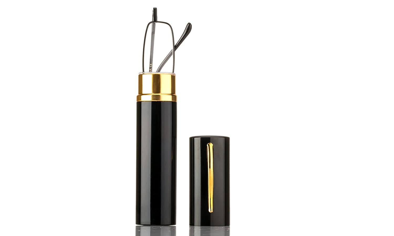 VOK | SLIM COMPACT LIGHT WEIGHT SPRING TEMPLE READING GLASSES PORTABLE ALUMINIUM CASE | ALL POWER AVAILABLE-image-38