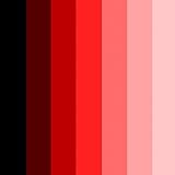 rotlichtlampe gegen falten Lights in various shades of red