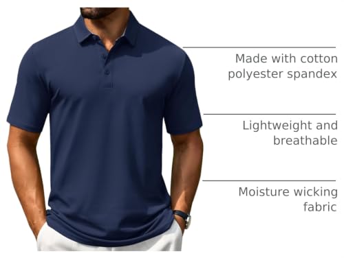 Cotrasen Men's Cotton Pique Polo