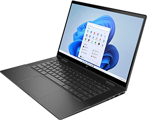 Hp 2022 Newest Envy 2-In-1 Laptop, 15.6" Ips Fhd Touchscreen, Amd Ryzen 5 5625U(> I7-1165G7), 16Gb Ddr4, 512Gb Ssd, Backlit Keyboard, Fast Charge, Amazon Alexa, Wi-Fi 6E, W/ Stylus, Windows 11, Black #TOP7